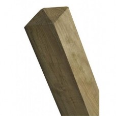 Treated Fence Post Pyramid Top 150mm x 150mm x 2.4m